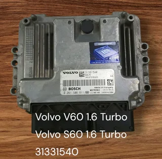 Volvo V70 1.6 Turbo 4 T4 FB4164T Engine CDE Petrol Management System *Volvo V40 1.6 Turbo 3 T3 FB416