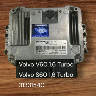 Volvo V70 1.6 Turbo 4 T4 FB4164T Engine CDE Petrol Management System *Volvo V40 1.6 Turbo 3 T3 FB416