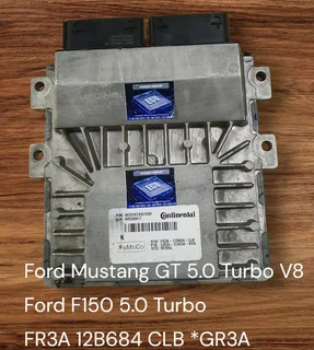 Ford Mustang GT 5.0 Turbo V8 Petrol 2014-2020 Continental ECU part# FR3A 12B684 CLB *GR3A