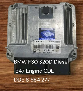 BMW E36 328i M52 Engine CDE 1990-2000 Siemens ECU part# DME 1 429 861