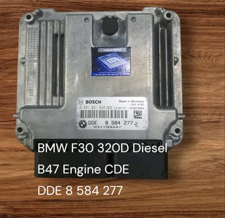 BMW E36 328i M52 Engine CDE 1990-2000 Siemens ECU part# DME 1 429 861