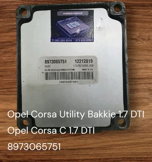 Opel Astra G 1.7 DTI Y17DT 16V 2002-2012 Delphi Delco ECU part# 8973065751