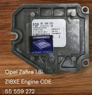 Opel Astra G 1.7 DTI Y17DT 16V 2002-2012 Delphi Delco ECU part# 8973065751