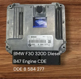 BMW G30 520D Diesel B47 Engine CDE 2018-2024 Bosch ECU part# DDE 8 476 038 01