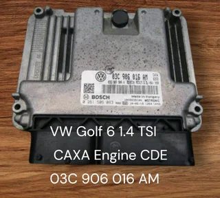 VW Golf 6 1.4 TSI CAVD 2009-2013 Bosch ECU part# 03C 906 027 BA