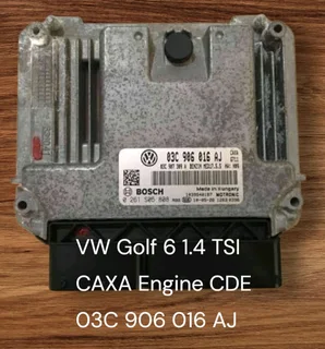 VW Golf 6 1.4 TSI CAVD 2009-2013 Bosch ECU part# 03C 906 027 BA
