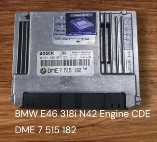 BMW E46 318i N42 2001-2004 Bosch ECU part #DME 7 512 354