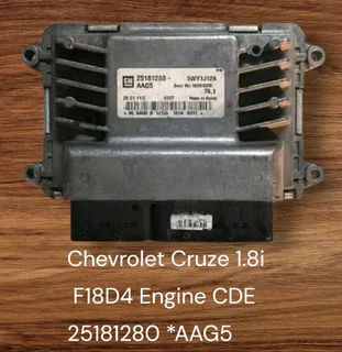 Chevrolet Orlando 1.8i F18D4 Engine CDE 2009-2015 Continental ECU part# 25189683