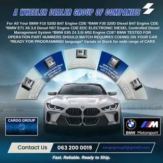 BMW E36 325is M50 Engine CDE 1990-1999 Bosch ECU part# DME 1 740 354