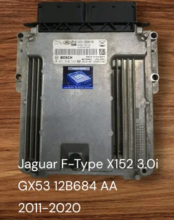Jaguar XE 3.0i V6 Petrol 2013-2017 Bosch ECU part# CPLA 12B684 YE
