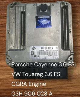 Jaguar XE 3.0i V6 Petrol 2013-2017 Bosch ECU part# CPLA 12B684 YE