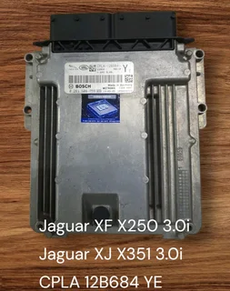 Jaguar XF X250 3.0i V6 Petrol 2013-2019 Bosch ECU part# CPLA 12B684 YE