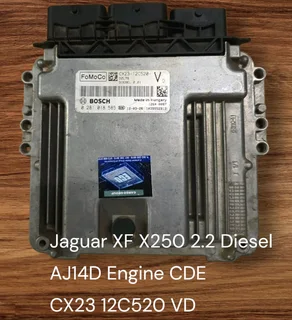 Jaguar XF X250 3.0i V6 Petrol 2013-2019 Bosch ECU part# CPLA 12B684 YE