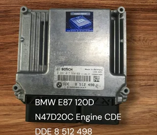 BMW E39 528i M52 Engine CDE 1997-2004 Bosch ECU part# DME MS43 7 500 255