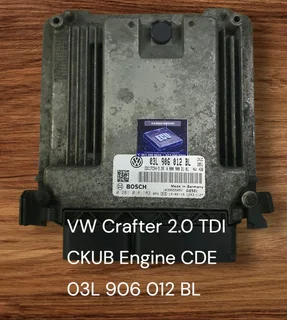 Ford Ranger T8 2.2 TDCI Diesel 2011-2023 Continental FoMoCo ECU part# EB3G 12650-GF