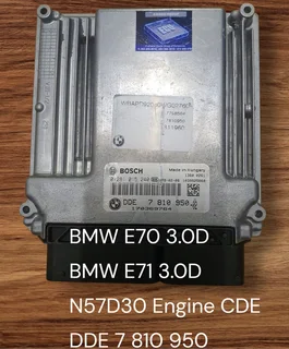 BMW E46 318ti N42 Engine CDE 2001-2004 Bosch ECU part# DME 7 512 354