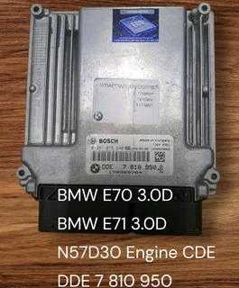 BMW E46 318ti N42 Engine CDE 2001-2004 Bosch ECU part# DME 7 512 354