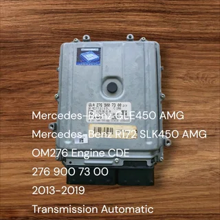 Mercedes-Benz W212 E200 CGI OM274 Engine CDE 2012-2014 Bosch ECU part #A 274 900 09 00