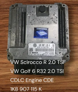 VW Scirocco R 2.0 TSI CDLC Engine CDE 2008-2013 Genuine Used Bosch Automatic Basic Engine Calculator