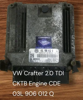 VW Scirocco R 2.0 TSI CDLC Engine CDE 2008-2013 Genuine Used Bosch Automatic Basic Engine Calculator