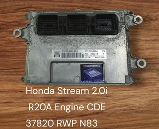 Honda Accord Tsx  2.4 Vtec K24a 2004-2014 Keihin Ecu Part# 37820 Rff 901