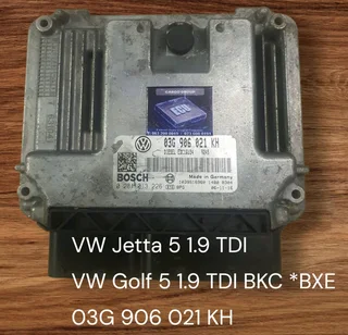 VW Golf 7 GTI 2.0 TSI Turbo CHHA Engine CDE 2014-2019 Continental ECU part# 06K 907 425 B