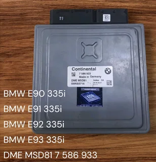 BMW E91 M3 4.0i V8 420 Horse Power Petrol Management System *BMW E90 M3 4.0i V8 S65 Engine CDE 420 H