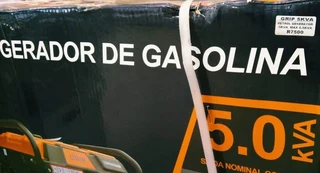 GRIP 5KVA PETROL GENERATOR MAX 5.5KVA