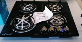 ARUIF FREESTANDING 4 PLATE GAS BURNER STOVE
