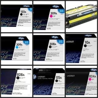 VARIETY OF OF CARTRIDGE TONERS