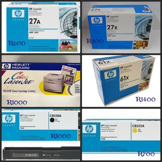 VARIETY OF OF CARTRIDGE TONERS