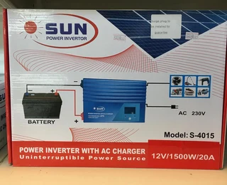 Sun Power Inverter Whit Ac Charger