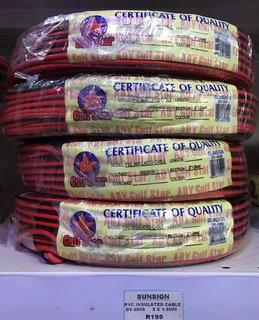 Sunsign Pvc Insulated Cable
