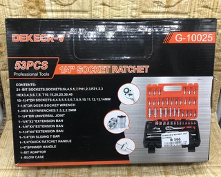 Dekecr-v Socket Set
