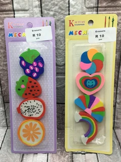 Shapes Erasers