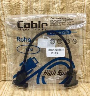 Hdmi Female To Hdmi Female Computer Cable