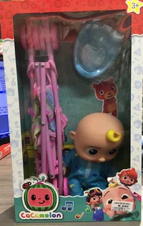 Cocomelon Doll Stroller Play Set