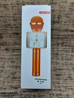 Wireless Mic With Speaker - Bluetooth Karaoke Radio Microphone