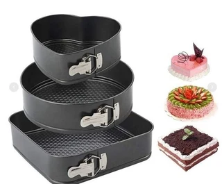 3 Pcs Shape Cake Mould