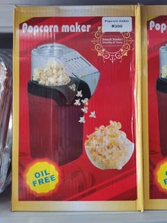 ABS Oil Free Pop Corn Maker With Removable lid 1200W