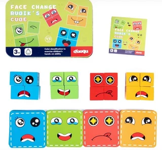 Face Change Cube Game