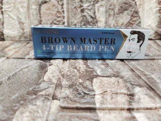 Brown Master 4-Tip Beard Pen
