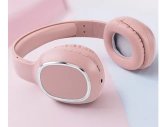 Foldable Wireless Soft-Wear Headphones -Blue