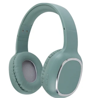 Foldable Wireless Soft-Wear Headphones -Blue