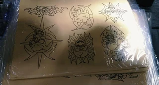 Tattoo Practise  Skin