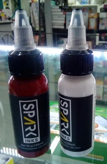 Tattoo INK Spark 30ML   (WHITE/ RED)