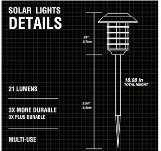 Bell&#43;Howell Solar Path way Lights