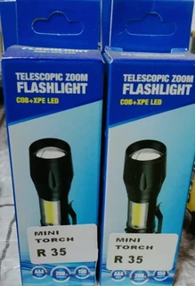 Telescope Zoom Flashlight COD + XPE LED