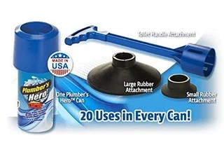 Plumbers Hero Kit Unclog DrainsInstantly