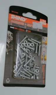 54 Pcs Screw + Nut Set  **** Only R20